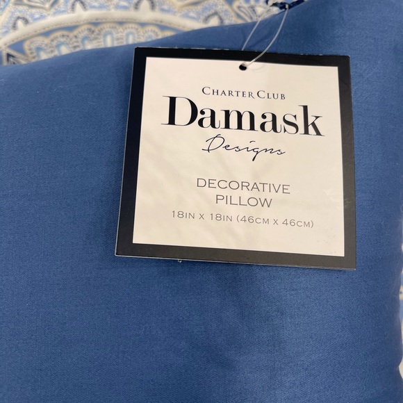 Charter Club Damask Design Decorative Pillows - Picture 4 of 7